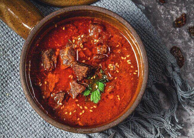 Bowl of Rich Malaysian Curry