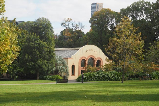 The Conservatory in Fitzroy Gardens