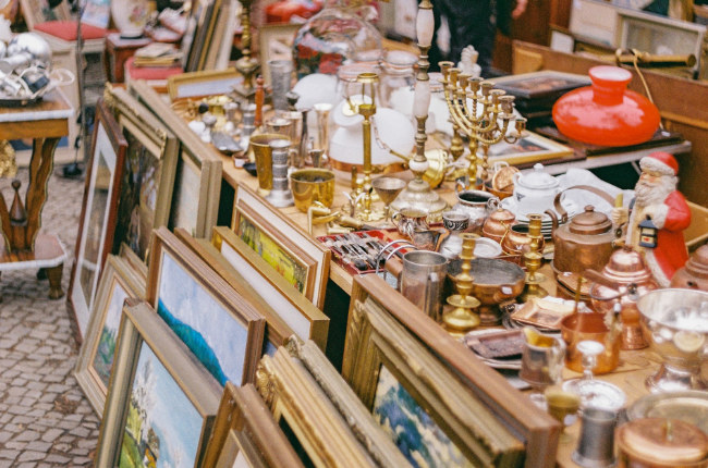 a bunch of unique items on a table