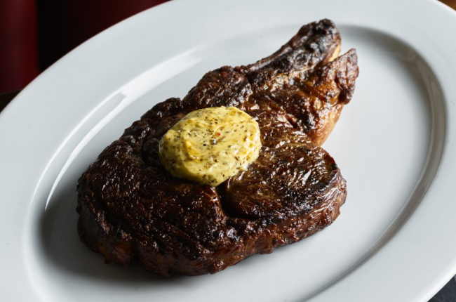 a delicious steak with tender meat