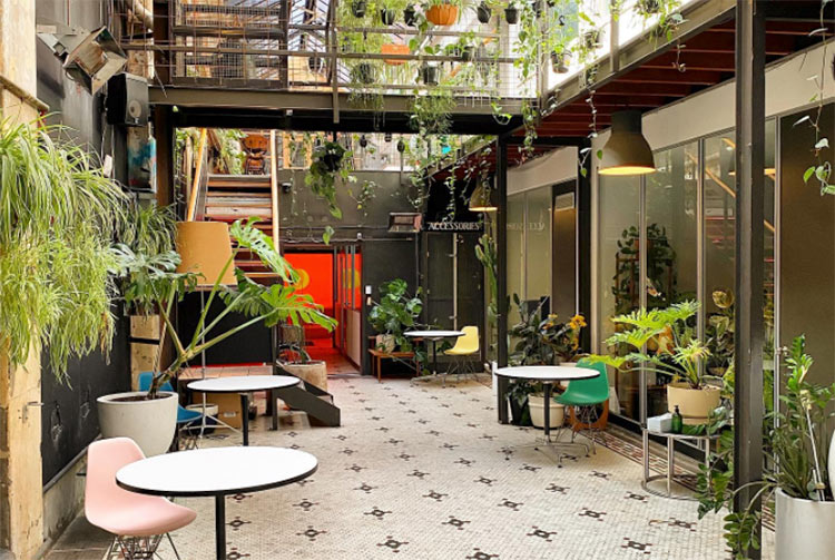 an exterior photo of revolver lane's coworking space in melbourne
